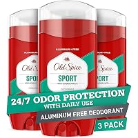 Old Spice Aluminum Free Deodorant For Men, High Endurance, 24/7 Sweat Defense & Odor Protection, 24/7 Freshness & Lasting Sce