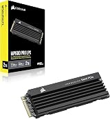 Corsair MP600 PRO LPX 2TB M.2 NVMe Gen4 SSD for PS5 7100 MB/s Read 6800 MB/s view 6