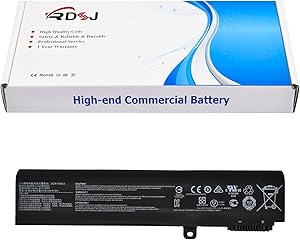BTY-M6H Laptop Battery for MSI GE72 2QC 2QD GL72 GL62-6QD-030FR GL62-6QC MS-16J2 GE62 GP72 CX62 6QD PE60 PE70 Series 10.86V 4730mAh/51Wh