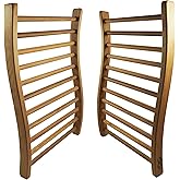 HSE Cedar S-Shape Sauna Backrest (Pack of 2)