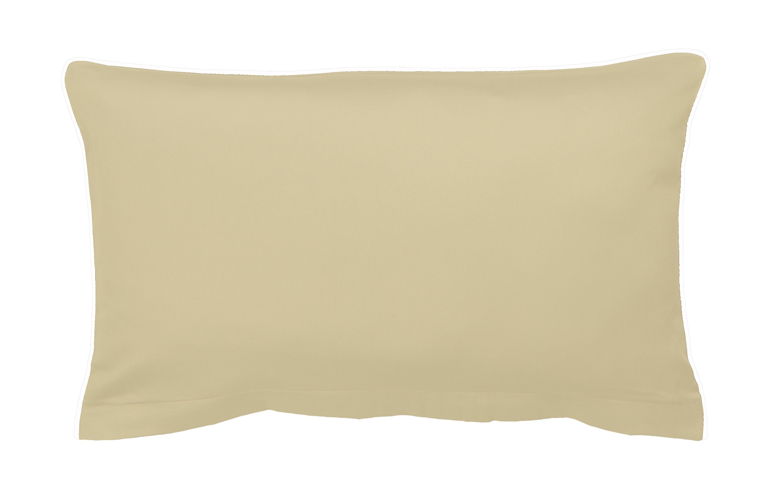 fleuresse Colours Pillowcase with Piping / 30x50 Sand, Standard
