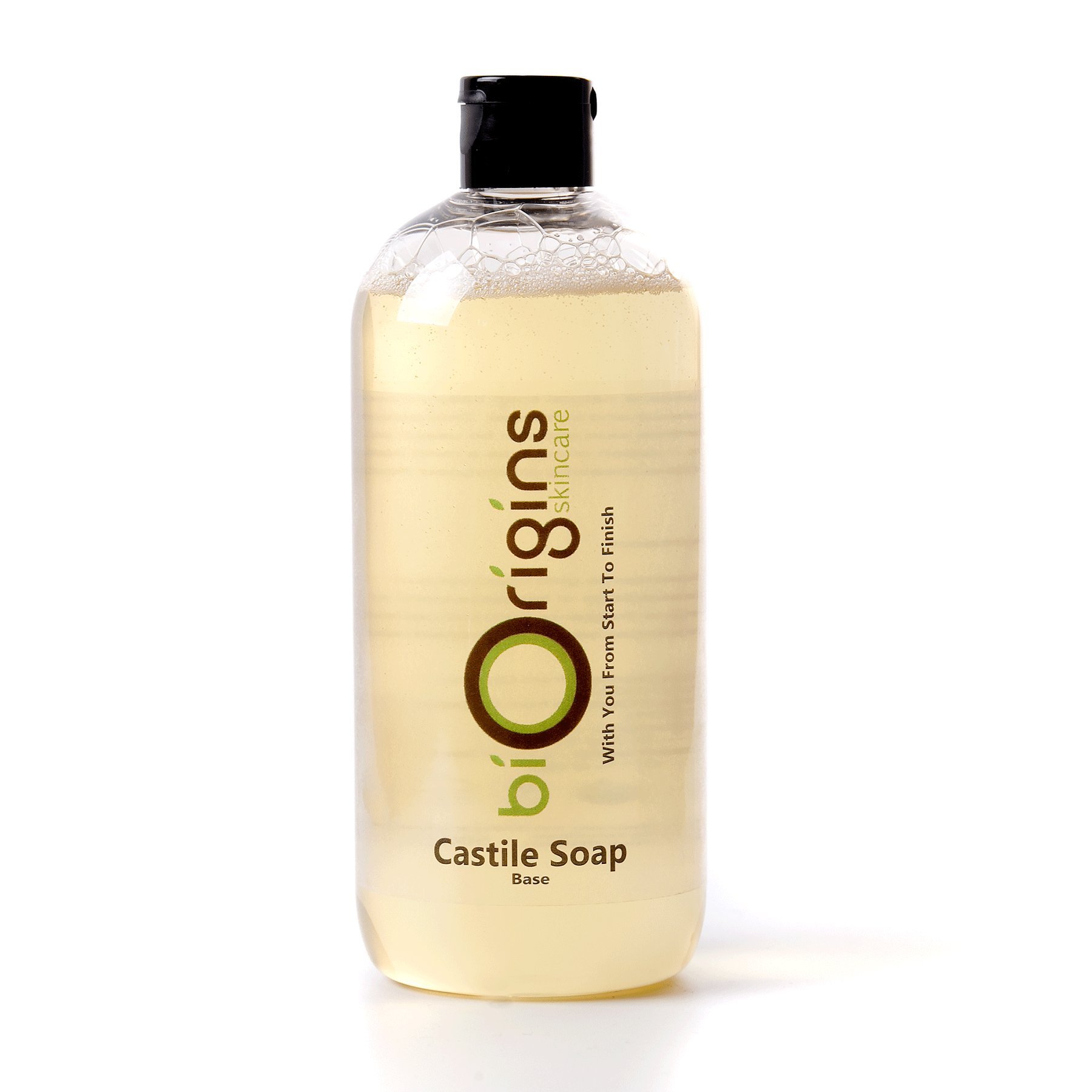 Mystic Moments | Organic Castile Liquid Soap 500g | Natural Vegetable Soap Base from Coconut & Sunflower Oils | Gentle Multi-Use Cleanser for Body, Hair & Hands | Fragrance Free — image 1
