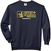Overwatch 2 Mercy Support Has Arrived Logo Comfort Colors Adult Sweatshirt