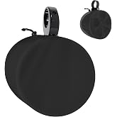 2 Pack Boat Speaker Covers, 900D Waterproof Wakeboard Tower Speaker Cover | Marine Grade UV Resistant Polyester Fabric, 10" H x 10"W x 12" D, Black