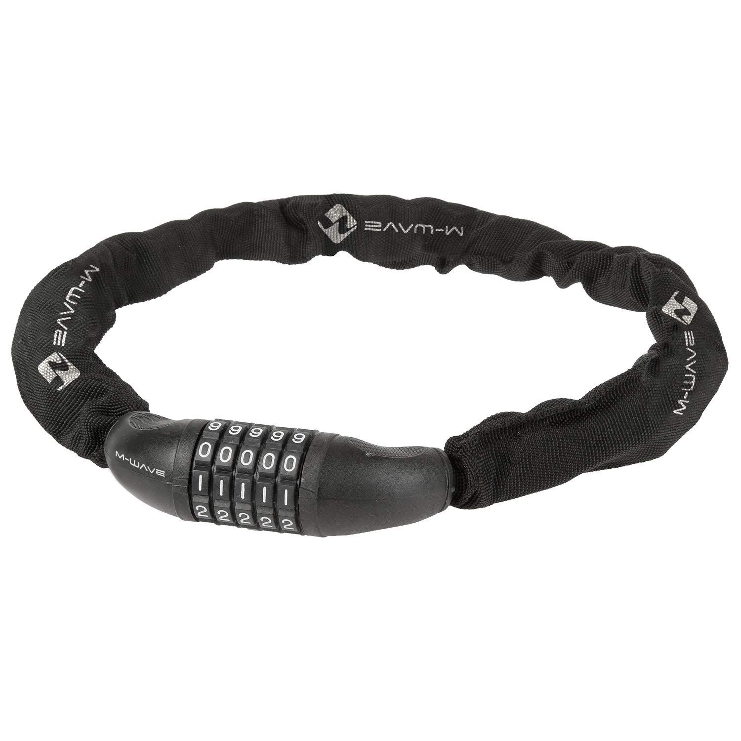 M-Wave 6.8 Combination Chain Lock - Black