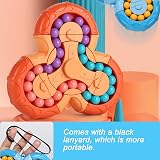 SUOXU Magic Bean Rotating Cube - Finger Jigsaw Puzzle Toy Blue view 5