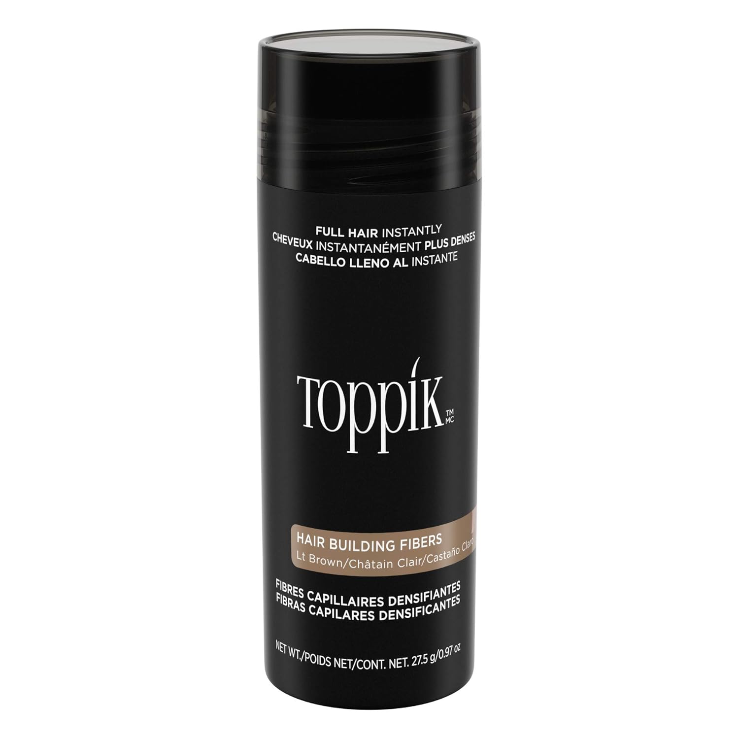 TOPPIK Hair Building Fibers light brown, 28 g Amazon.de Premium Beauty