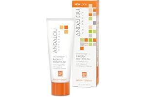 Andalou Naturals Chia Omega + C Radiant Skin Polish, 2 Ounce