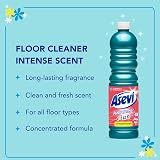 Asevi Cleaning Floor Liquid Concentrated 1L Cyan for Laminate Stone Surfaces view 3