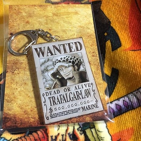 Amazon One Piece トラファルガー ロー アクリルキーホルダー 東京ワンピースタワー限定 麦わらストア 手配書 新 ストラップ グッズ アニメ 萌えグッズ 通販