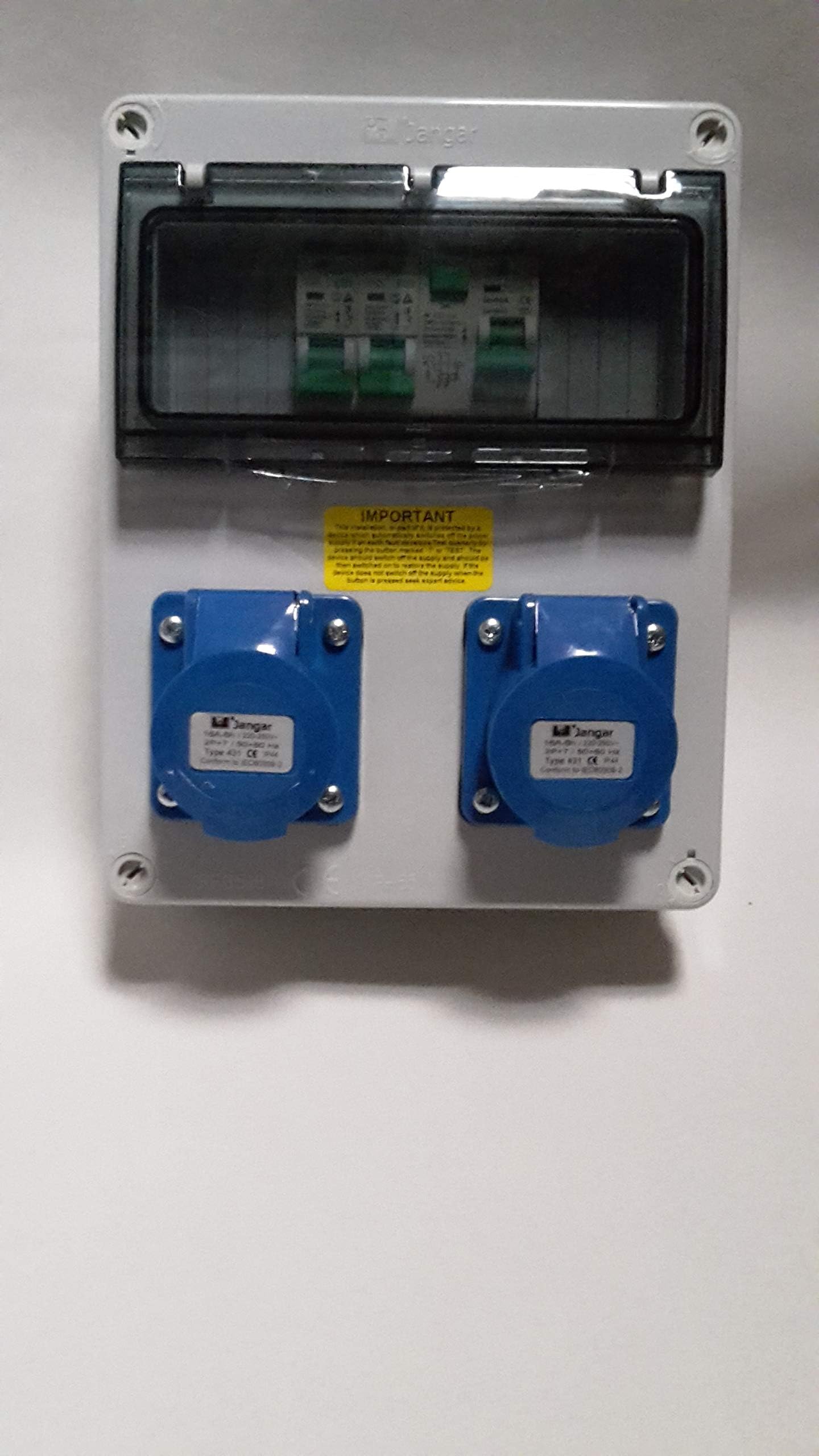 Marine, Hook up Unit, Generator Distribution Board