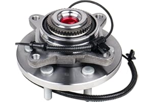 KUSATEC 515169 Front Wheel Bearing and Hub Assembly Compatible with for Ford F-150 4WD 4x4 Only 2015 2016 2017, 6 Lug Bolts w/ABS