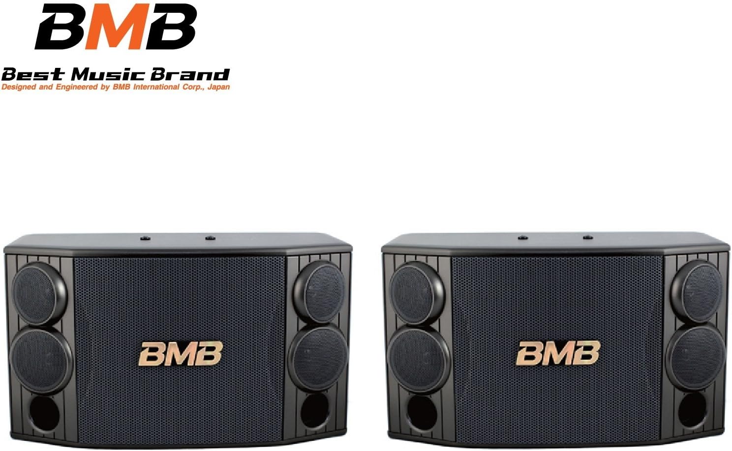 BMB (Best Music Brand) CSD2000 12" 1,200W 3Way Karaoke Speaker (Pair