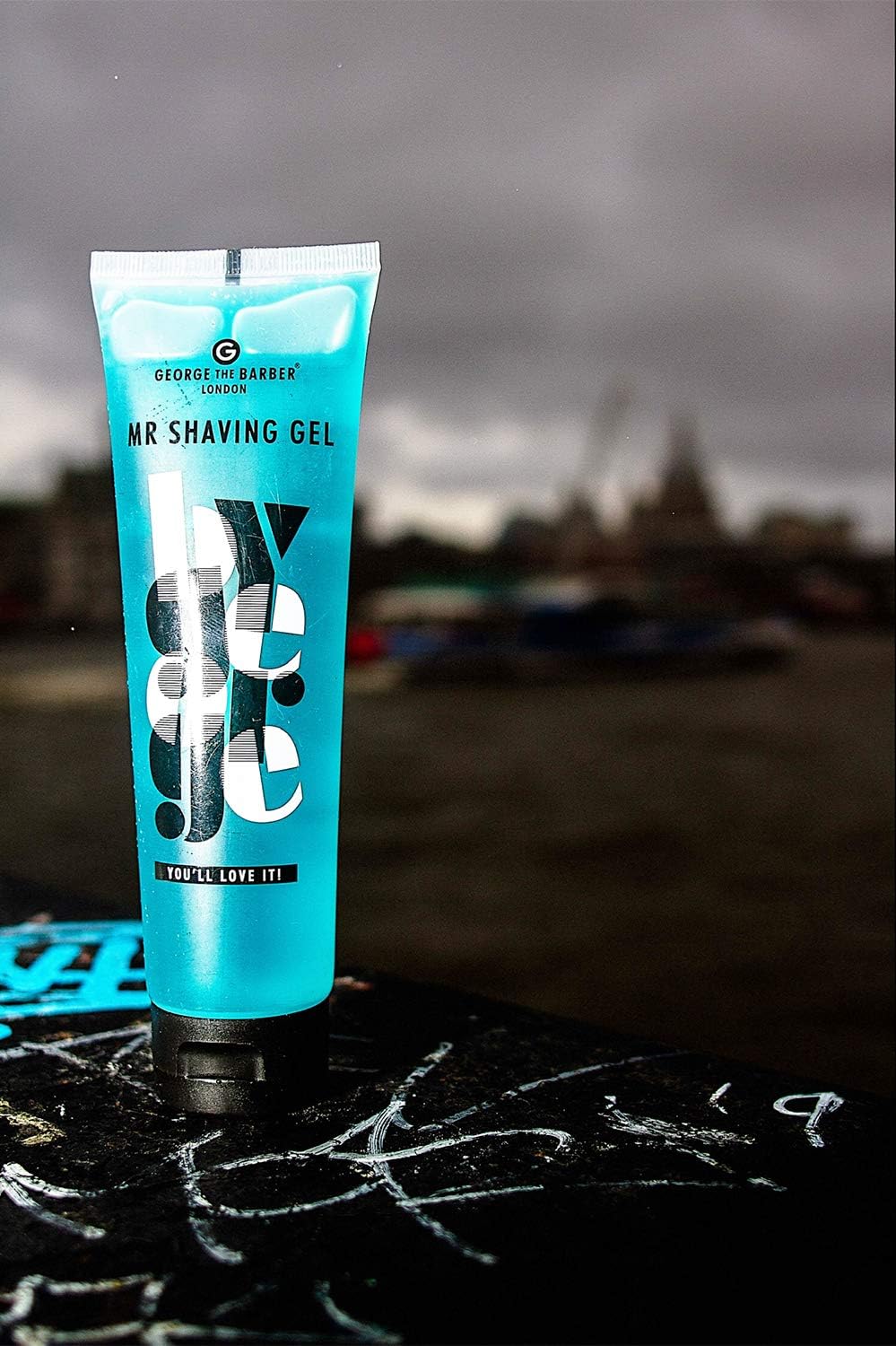 George the Barber, Mr Shaving Gel, Sky Blue, 150 ml (Pack of 1) - Image 3