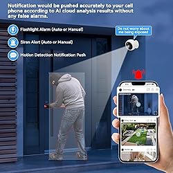 Thybro Magnetic Security Camera Wireless - 2K HD