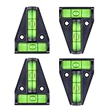 Firecore 4PCS RV T Level Bubble Levels Cross Check