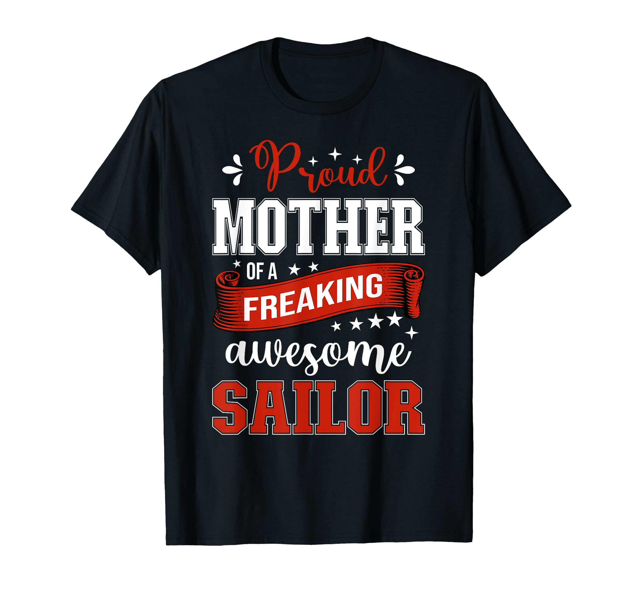 Photo 1 of ** NAVY ** proud Mother of a freaking awesome Sailor T-Shirt L