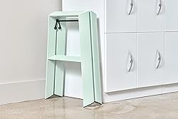 HASEGAWA Ladders Lucano Step Ladder, 2-Step Mint