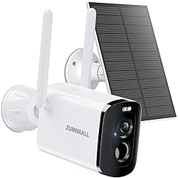 ZUMIMALL Solar Security Cameras Wireless