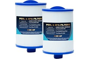 HROZNY Spa Filters Replacement for Unicel 6CH-940, Hot Tub Filter Compatible with PWW50P3 Spa Filter,for Viking Spa Hot Tub Filter,for Filbur FC-0359, 2 Pack