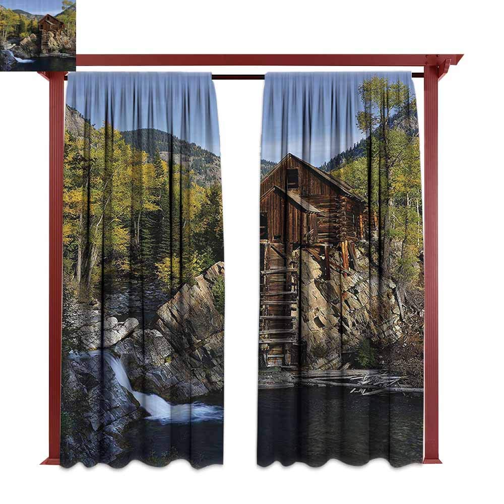 Amazon Com Exterior Outside Curtains Lake House Decor Collection