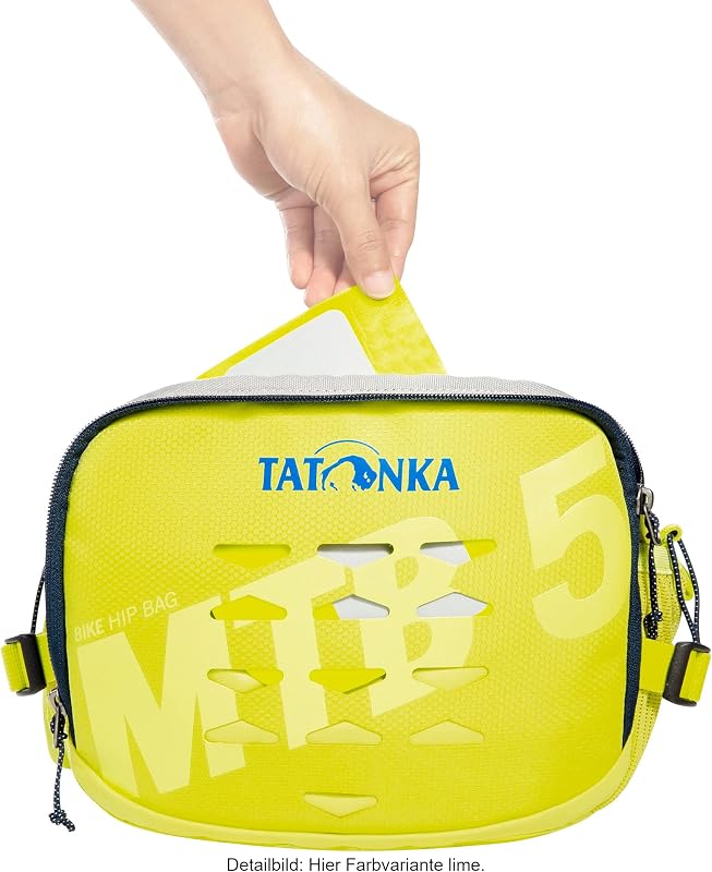 Bike Hip Bag MTB 5L - Hüfttasche für Mountainbiker - Mit diversen Fächern, Flaschenhaltern, Trinkblasenfach und 5 Liter Fassungsvermögen (Black)