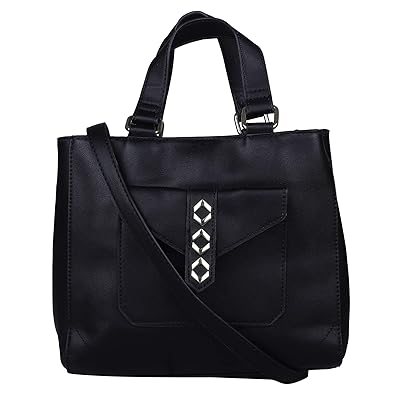 BCBGMAXAZRIA Womens Satchel (Black)