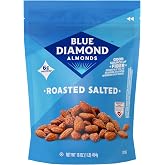 Blue Diamond Almonds, Roasted Salted, 16 Ounce