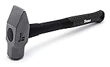 Titan 63004 3lb Cross Pein Hammer, Forged Steel