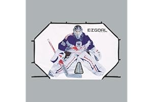 EZGoal Pro New Shooter Tutor for All Standard 4x6 Hockey Goals w/Center Target net