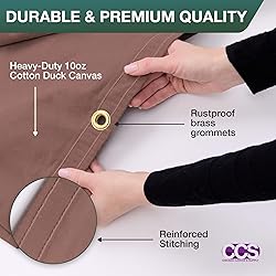 CCS Waterproof Canvas Tarp Cover – Heavy Duty