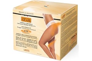 GUAM Anti-cellulite Infrared Body Wrap, Hot Seaweed Body Wraps for Cellulite, Original Formula with FIR, Professional Cellulite Removal Treatment, Skin Tightening Body Mud, 1.1LB