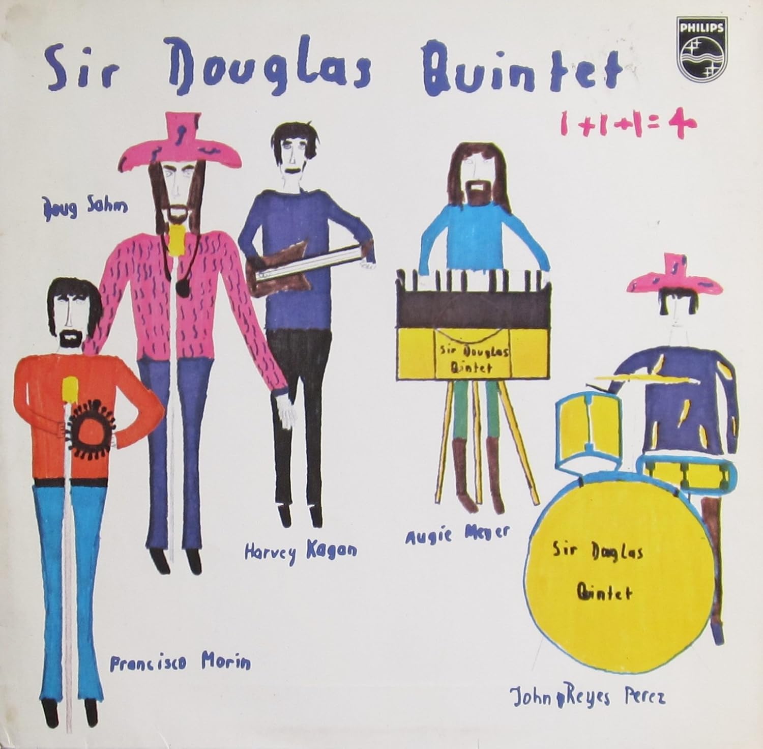 SIR DOUGLAS QUINTET SIR DOUGLAS QUINTET 1+1+1=4 PHILIPS 600344 (LP