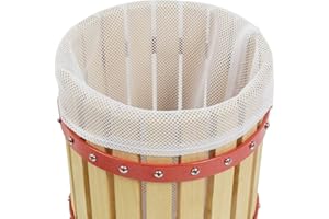 EJWOX 1.6 Gallon Capacity Fruit and Wine Press Filter Bag, 2 Pack