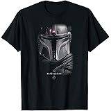 Star Wars The Mandalorian Dark Portrait T-Shirt