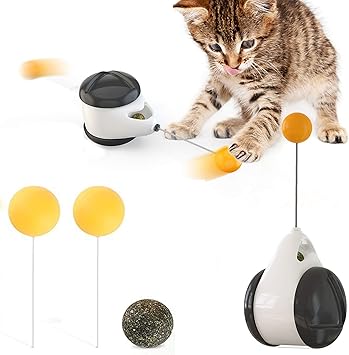 Amazon 猫じゃらし ねこのおもちゃ ねこじゃらし 猫 おもちゃ ペットおもちゃ 猫 一人遊び ペット用品 ストレス解消 運動不足対策 知育玩具 2竿 2ボール 1ミントボール Gologo 猫じゃらし 羽のおもちゃ 通販