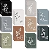 Kosiz 50 Pcs Bible Verse Mini Notepads Bulk Aesthetic Small Christian Notebooks Religious Notebook Journal for Church Sunday School Teacher Coworkers Appreciation Gifts