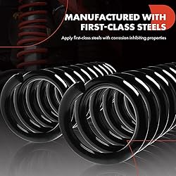 A-Premium 2PCS Front Suspension Coil Spring Set