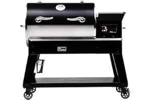 recteq Pellet Smoker Grill Deck Boss 800, Electric Pellet Smoker, Outdoor Grills & Smokers, Wi-Fi-Enabled BBQ Grill