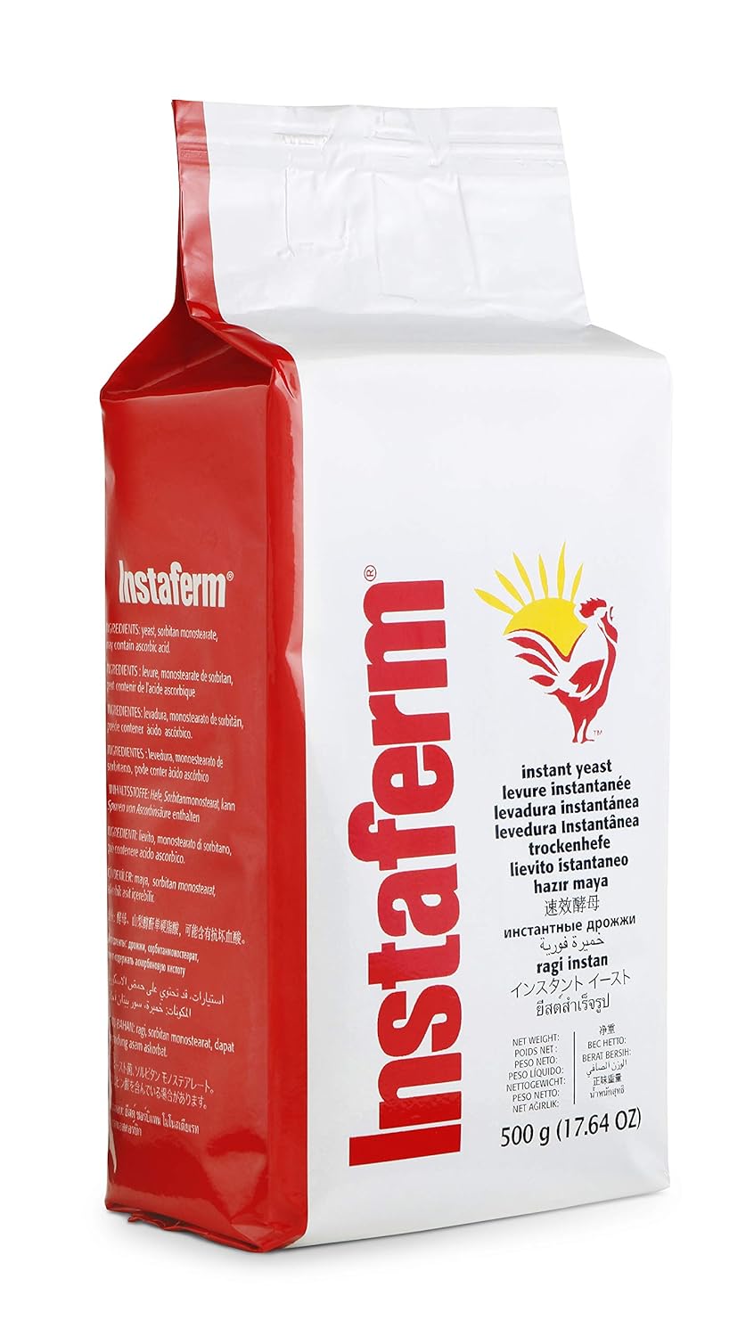 Lallemand Trockenhefe - 500 Gramm Instant Hefepulver - Trockenhefepulver in Profi Bäcker Qualität: Amazon.de: Lebensmittel & Getränke - Trockenhefe