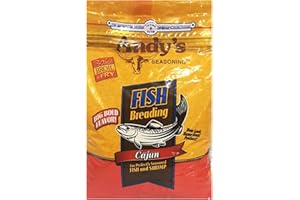 Andy's Seasoning Fish Breading Cajun 5 Lbs