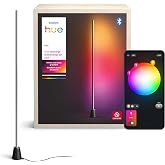 Philips Hue Play Floor Lamp, RGBWWIC LED, 53 Inch, 1-Pack, Black | White Ambiance, Multicolor Gradients, Sync in Real Time, Smart Lighting, Bluetooth App Control, Modern, Smart Home
