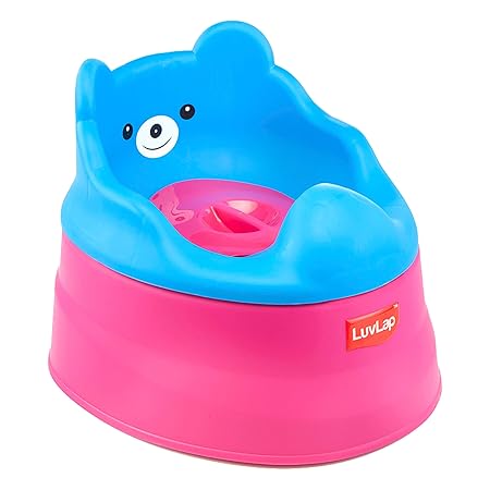 Luvlap Baby Potty Training Seat (Blue/Rose)