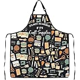 G2TUP Crafter Gift It's Not Hoarding If It's Craft Supplies Makeup Bag Crafting Lover Cosmetic Bag Sewing Lover Gift (Craft Supplies -A)