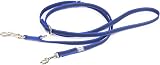 Julius-K9 Color & Gray Adjustable Super-Grip Leash 14 mm x 2.2 m Blue-Gray view 3