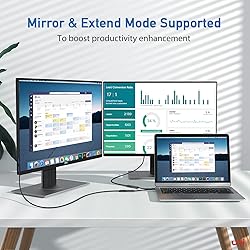 uni USB-C to HDMI Adapter 4K (2-Pack), Aluminum USB