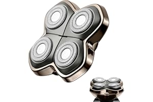 AUDOC Replacement Blade Shaver PRO 2 Head for Electric Shaver Compatible with Skull Pitbull, Butterfly Kiss PRO & Palm Shavers (1Pack)