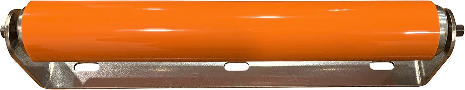 Polyurethane Coated Roller with Bracket, 15″ Between Frame, 1.9" Diameter Roller: Home Improvement