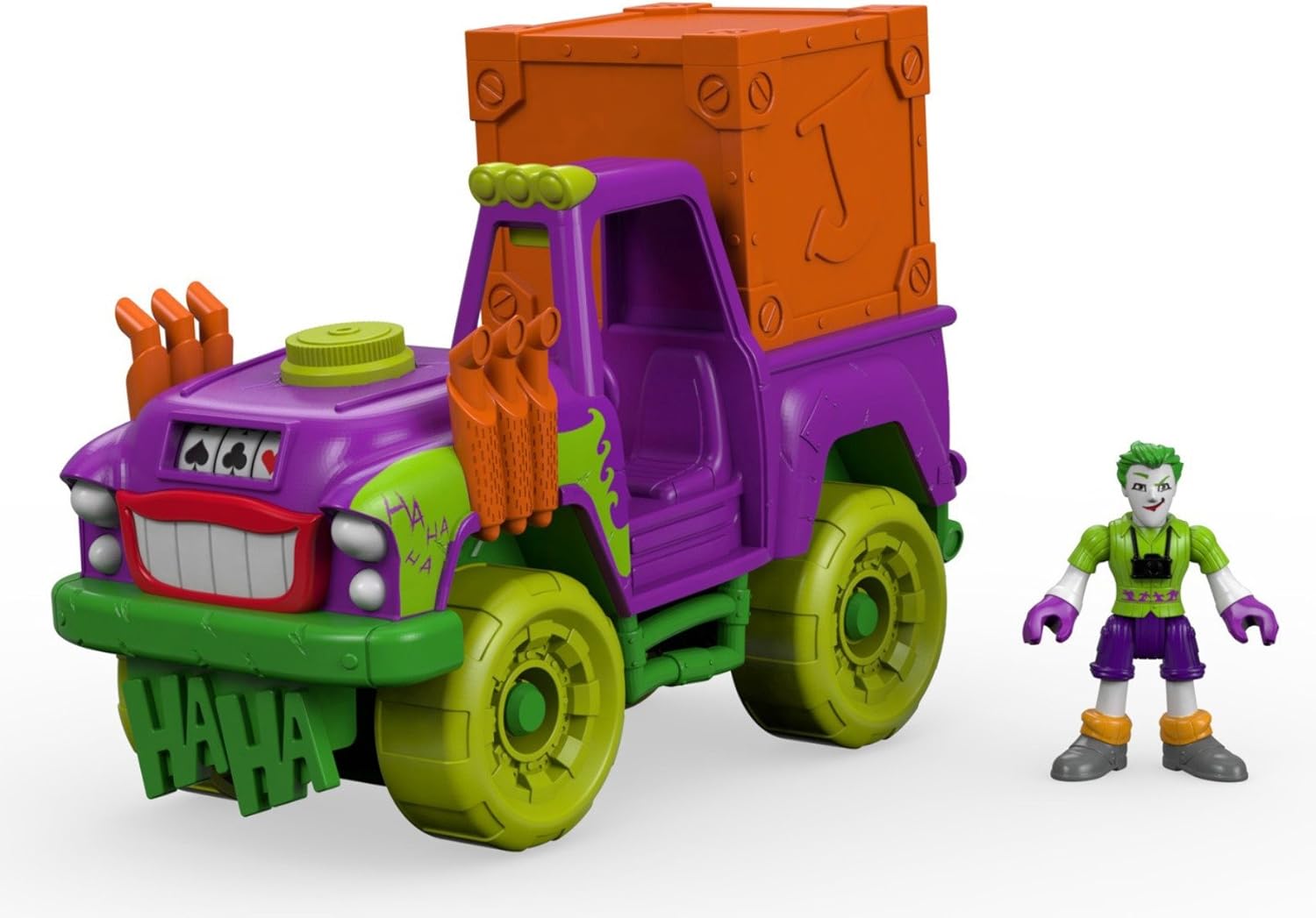 imaginext joker surprise vehicle