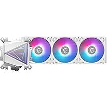 MSI MPG EZ120 ARGB WHITE-3W Fan - 120mm ARGB Fan, Patented
